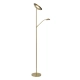 lafabryka.pl ZENITH - Lampa podłogowa - LED Dim. - 3000K - Matt Gold / Brass 19791/24/02 Lucide